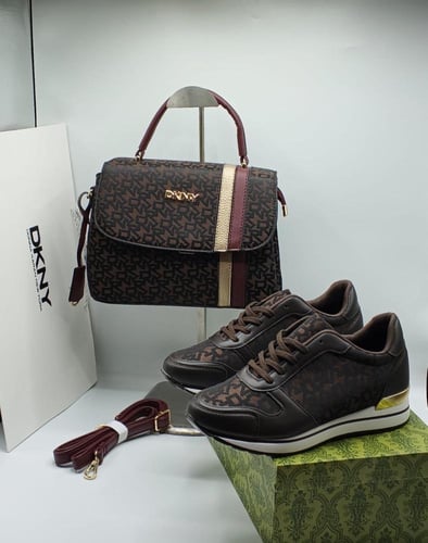 طقم شوز وشنطة دكني درجة اولى