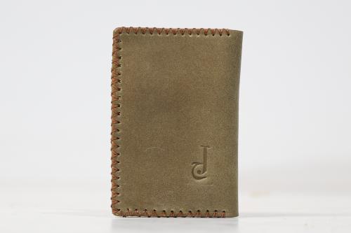 Olive Green Wallet-المطيه Al-Maṭiyyah