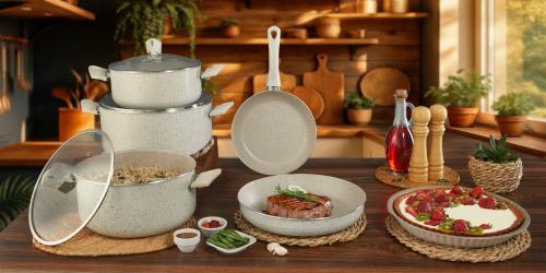 طقم جرانيت سيف بلص 9 قطع