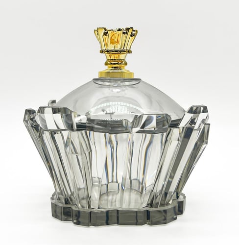 تمرية اسيل سيف بلص رصاصي شفاف ذهبي