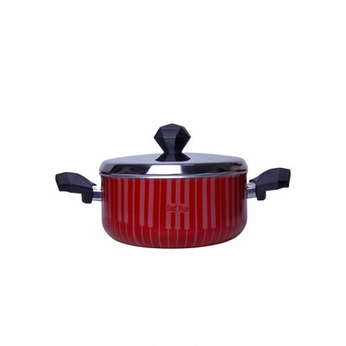 قدر تيفلون سيف بلص بغطاء