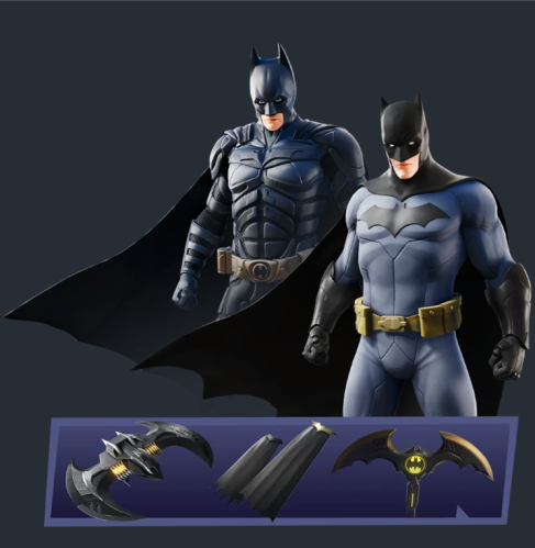 حزمة باتمان المحارب ذو العباءة فورت نايت