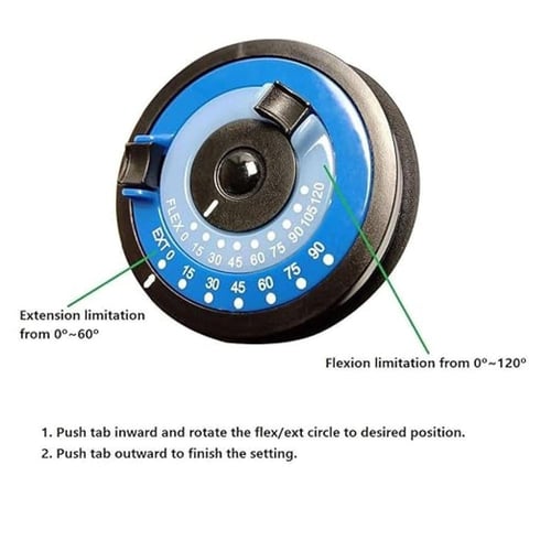 Post-op Knee Brace KN098 ‏-دعامة الركبة بعد العملي...