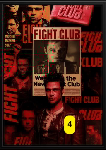 لوحة جدارية | فلم فايت كلوب