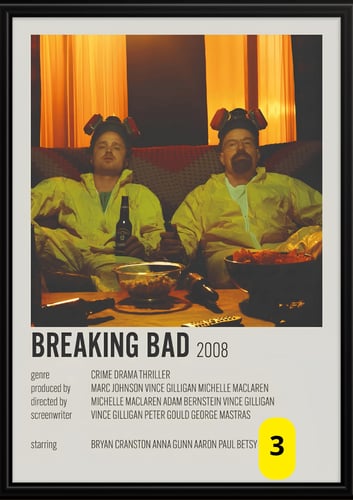 لوحة جدارية | مسلسل بريكنج باد