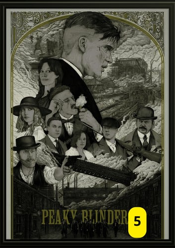 لوحة جدارية | مسلسل بيكي بلايندرز