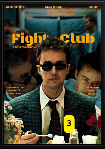 لوحة جدارية | فلم فايت كلوب