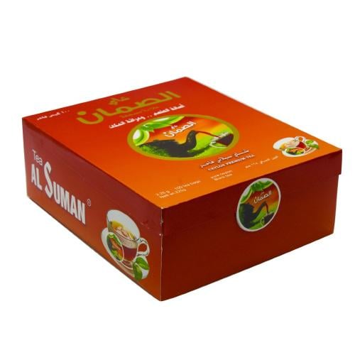 شاي الصمان -100كيس فاخر(الاحمر).