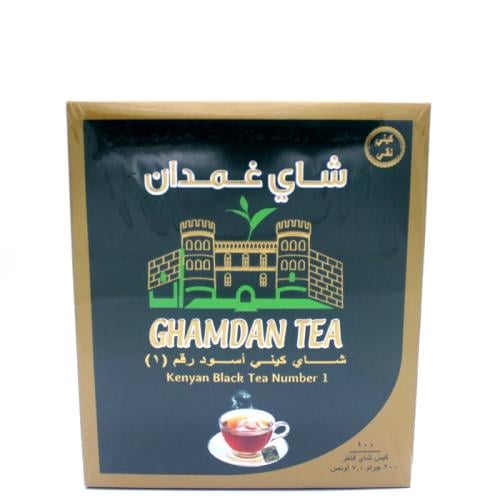 شاي غمدان خيط 100كيس