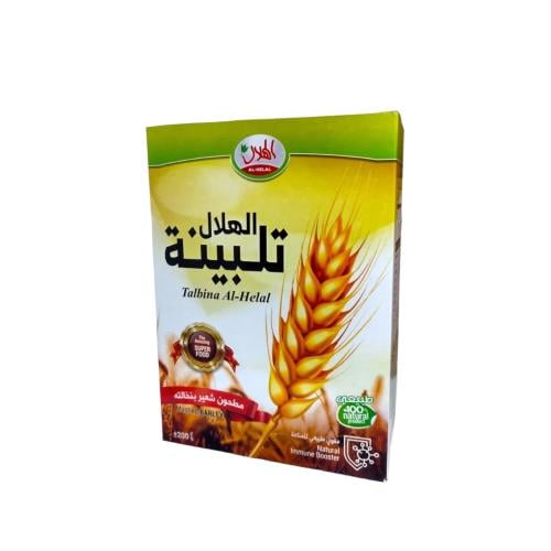 تلبينة الهلال(دقيق الشعير مع النخاله)