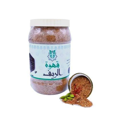 قهوة الريف مخلوطة بالهيل والزعفران