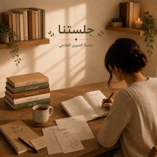 جلستنا ( في الكتابة العلاجية) - عن بعد