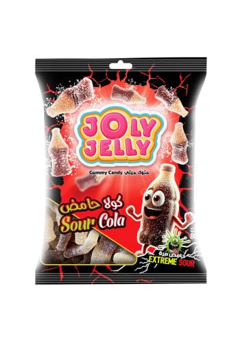 حلوى جيلي حامضة بنكهة الكولا 80 جم‬