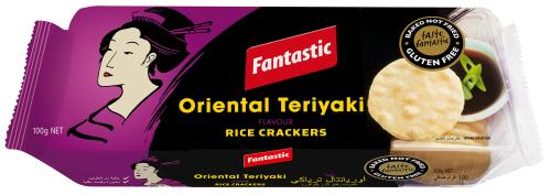 كراكرز الأرز فانتاستك بنكهة الترياكي 100 جم