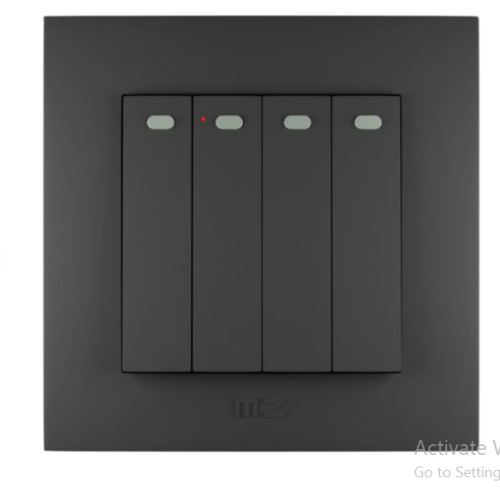 مفتاح رباعي 7×7 اسود خشبي ضمان 25 سنة ام زد