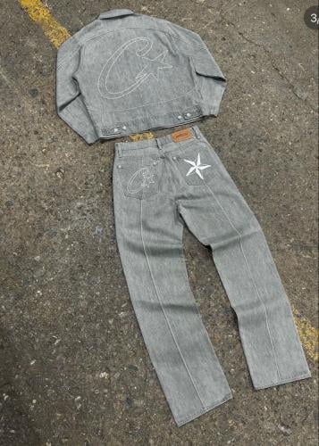 Corteiz denim set