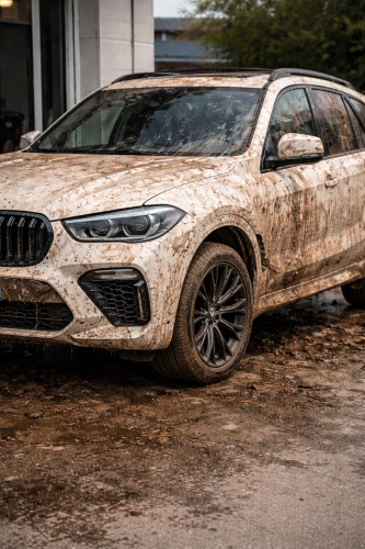 السيارة متسخة بشكل زائد