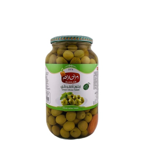 زيتون أخضر حلبي الأحلام