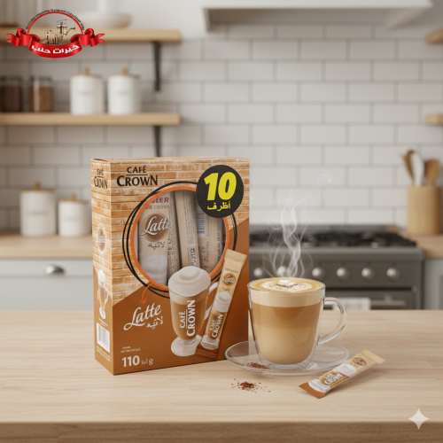 قهوة كراون لاتيه – 10 أظرف