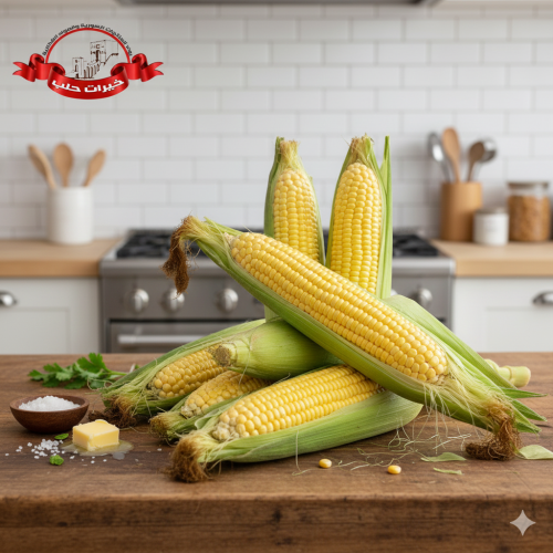 ذرة صفراء حلوة طازجة - 1 كجم