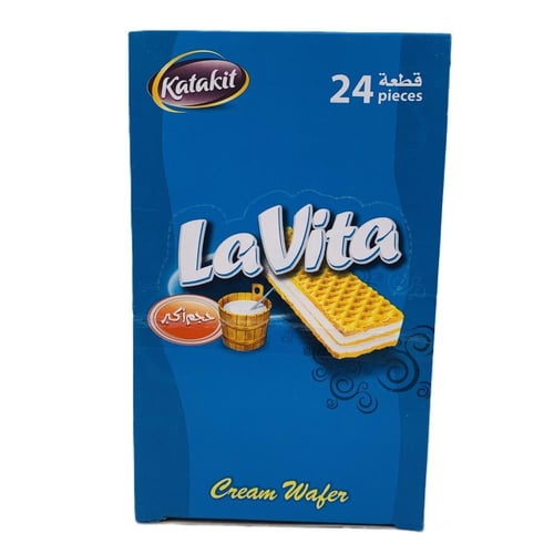 ويفر لافيتا بالكريمة – كتاكيت 24 قطعة