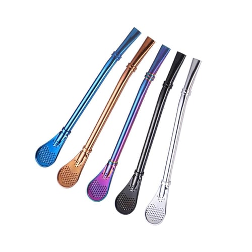 مصاصة متة من الفولاذ المقاوم للصدأ - ألوان متعددة