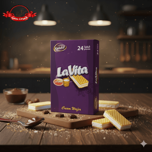 ويفر لافيتا بالكريمة – كتاكيت 24 قطعة