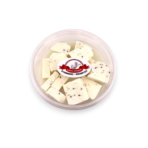 جبنة عكاوي مع حبة بركة - / 120/جم تقريبا