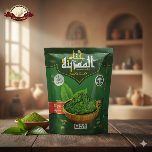 حناء المدينة – 250 جم