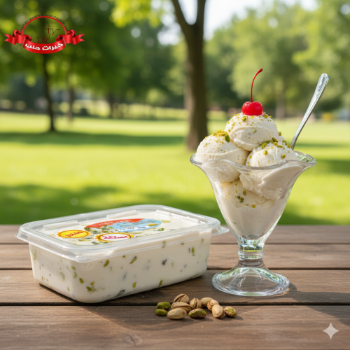 بوظة الشام بالحليب - مستكة - 500 جم