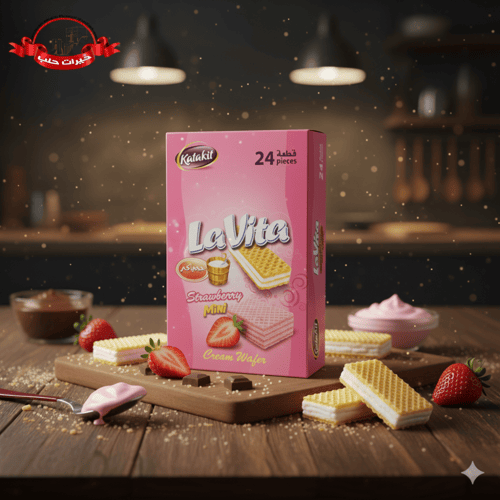 ويفر لافيتا بالكريمة – كتاكيت 24 قطعة