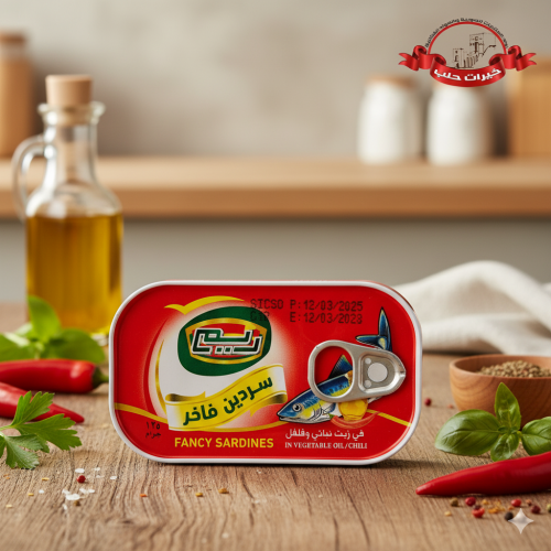 سردين فاخر حار الريم - 125جم