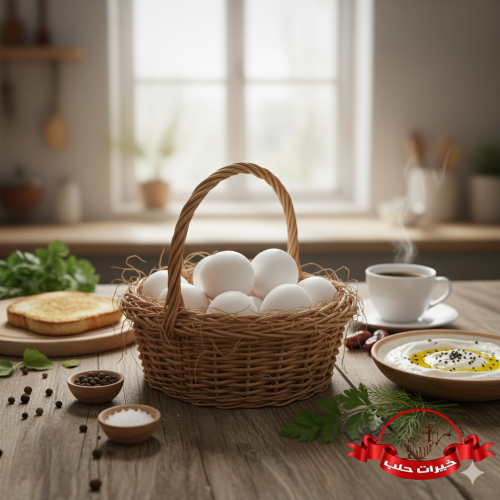 طبق بيض حجم كبير - 30 حبة