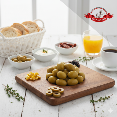 زيتون أخضر تفاحي - 1كجم