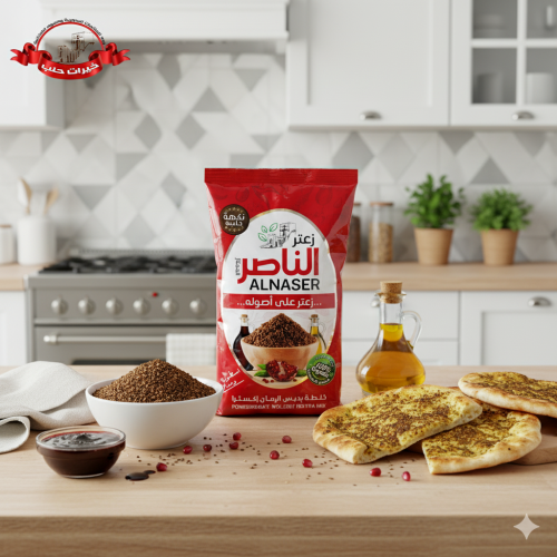 زعتر الناصر - خلطة بدبس الرمان اكسترا