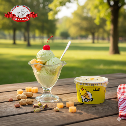 مثلجات شامية – بطعم الشمام - 175 جم