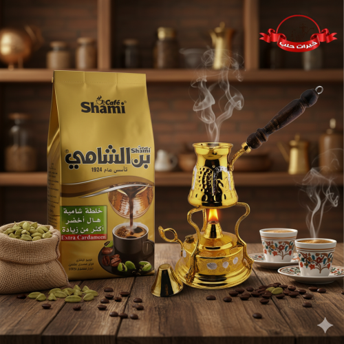 بن الشامي خلطة شامية هال أخضر أكثر من زيادة - 500...