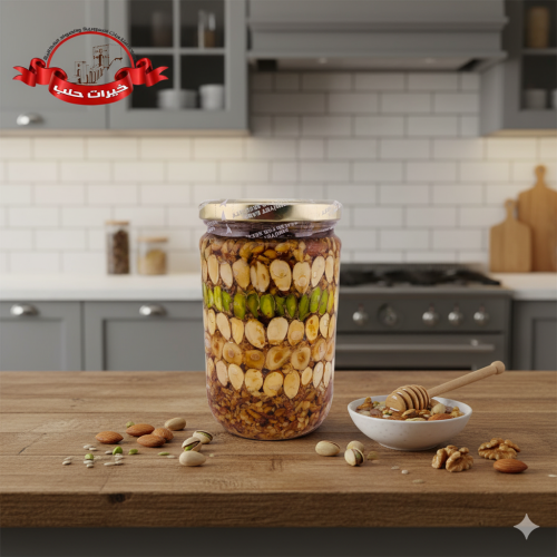 حلويات بنكهة العسل والمكسرات - 720جم