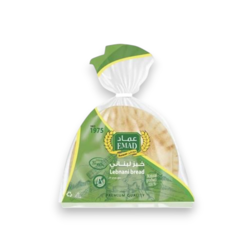خبز لبناني العماد أبيض - رغيف كبير