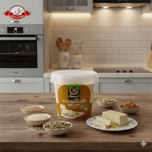 حلاوة طحينية سادة الجميل – 1 كجم