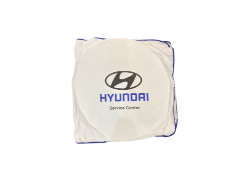 شماسة مدورة بشعار السيارة