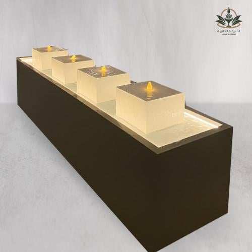 نافورة فايبر جاهزة 2.5م