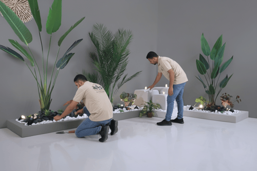 ركن مودرن تصميم فخم للمنزل داخلي وخارجي