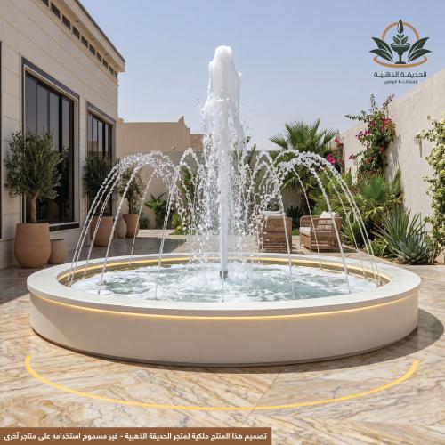 نافورة فايبر مميزة 3م الأفضل