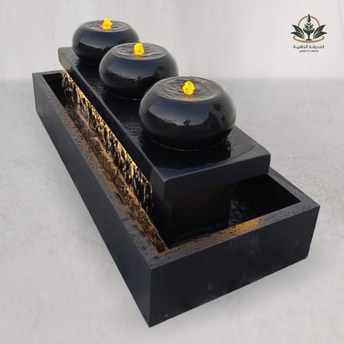 نافورة فايبر مضيئة 2م