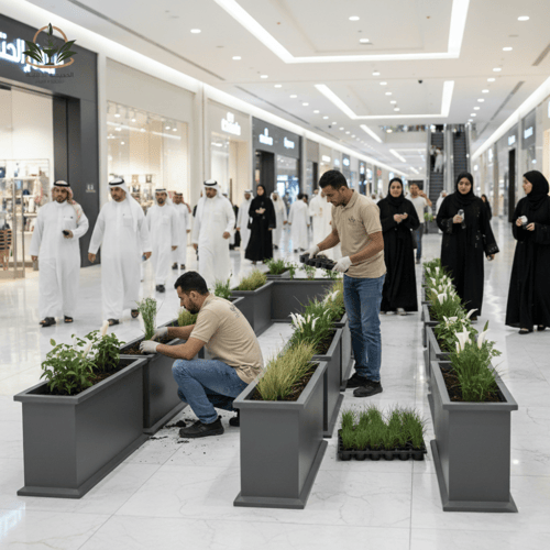 حوض زرع فايبر 1.5م