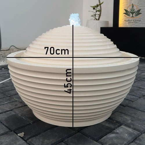 نافوره مضيئه متدرجة 70سم