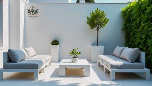 طقم جلسة فايبر خارجية 3ق