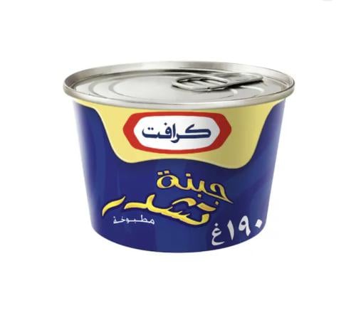 جبن كرفت تشيدر علبة 190 غ