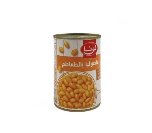 فاصوليا بالطماط لونًا 380 غ